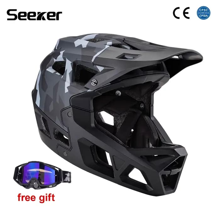 Casque de vélo de montagne camouflage UMUSEEKER