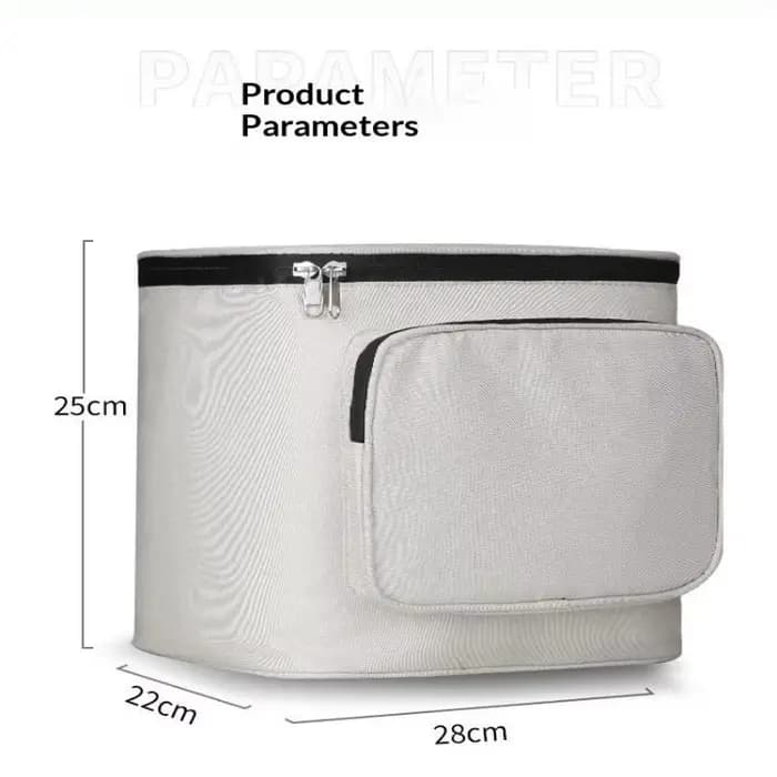 Sac de rangement arrière imperméable pour vélo électrique