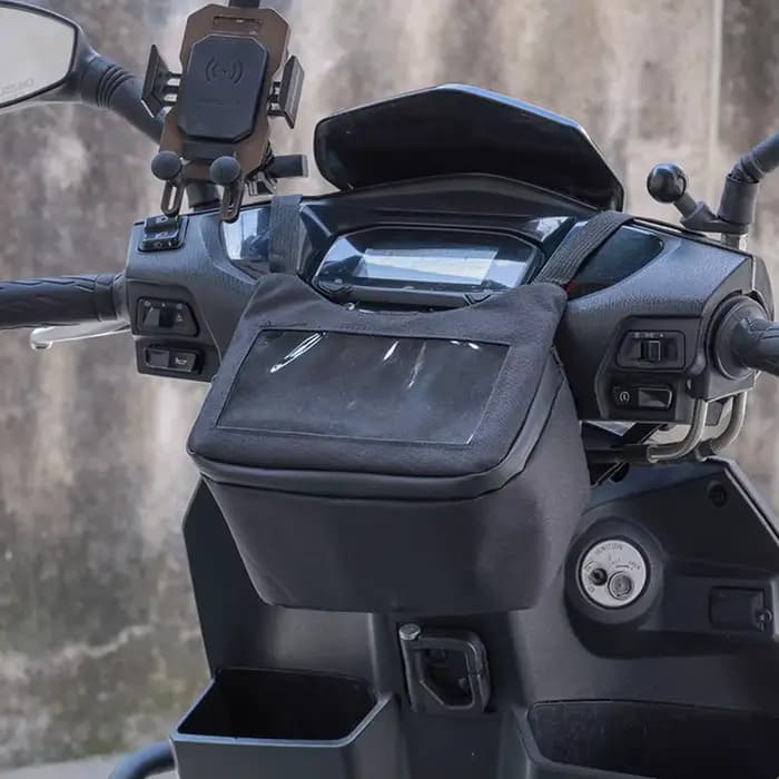 Sac étanche pour barres de protection de moto