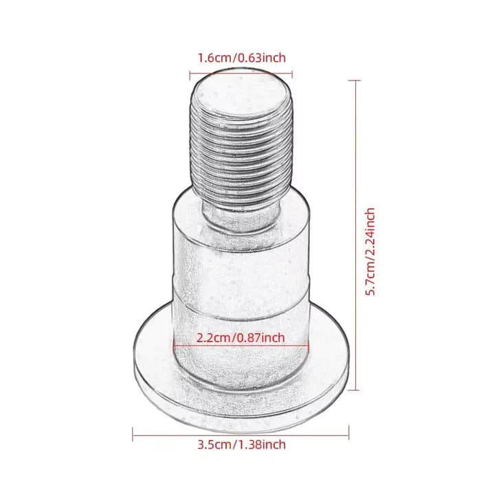 Adaptateur de rétroviseur d'extrémité de barre de moto