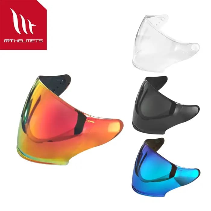Visière extérieure de casque Mt Cosmo Sv V-37B Thunder 3 Sv Jet V-19 Kre Snake Carbon V-14 Kre