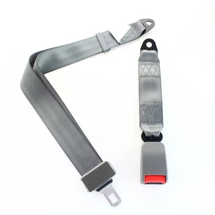 88-135CM universel deux points Simple réglable ceinture de sécurité noir gris voiture véhicule