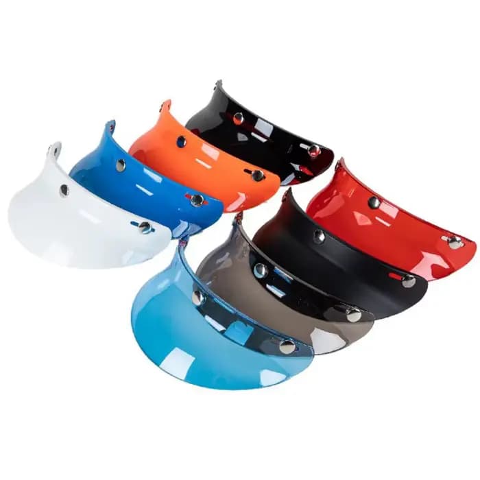 Lentille de visière à bulles pour casque de moto