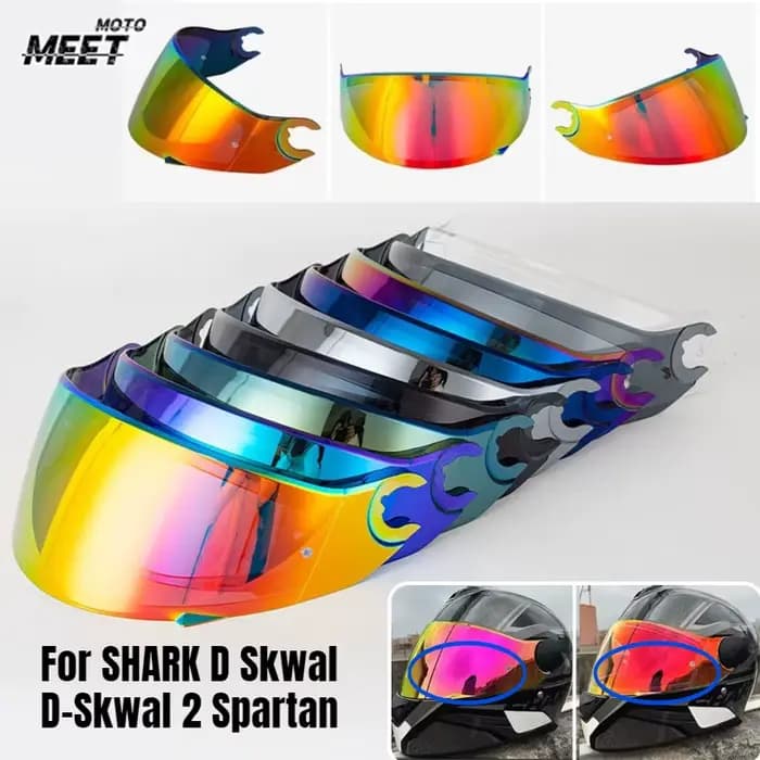 Visière de casque pour SHARK D Skwal d-skwal 2 Spartan