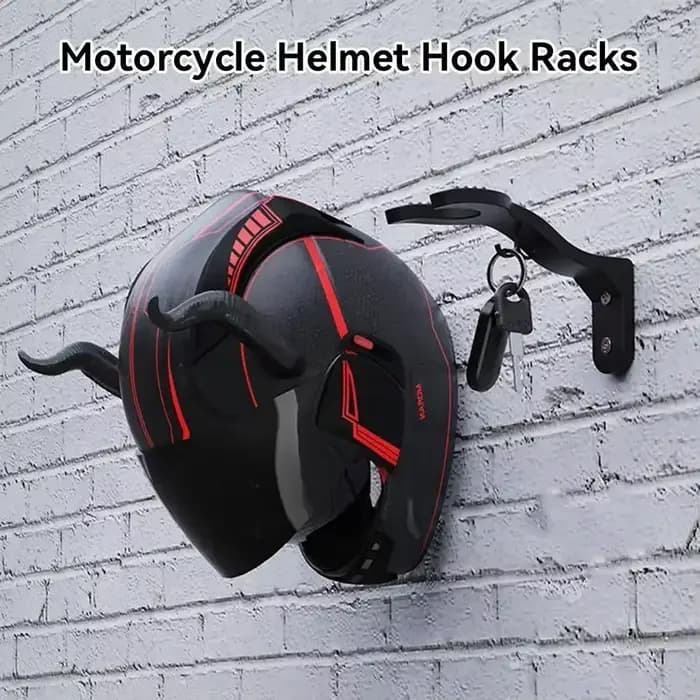 Supports à crochets pour casque de moto