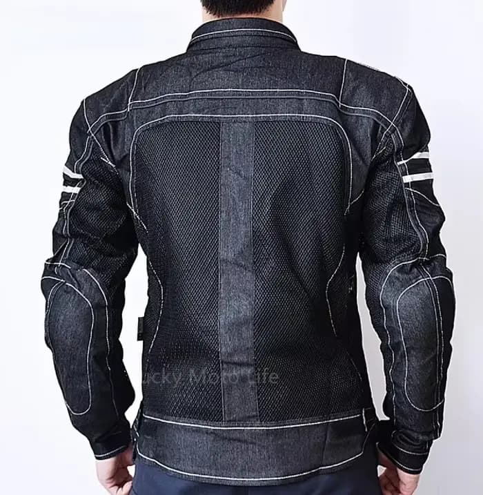 KOMINE JK006 veste printemps respirant Denim maille course Ride haute performance résistance aux chutes vêtements moto
