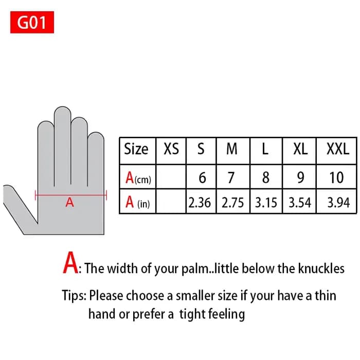 Gants De Moto en cuir tactile pour hommes