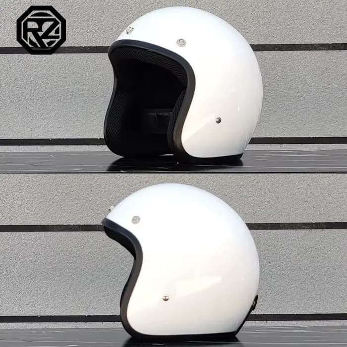 Casque de moto rétro approuvé DOT