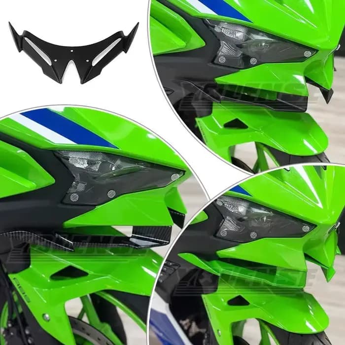 Ailerons avant Kawasaki Ninja 500 2024-2025