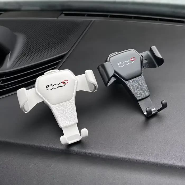 Support de téléphone portable pour voiture, Support réglable, Support de ventilation, accessoires automobiles pour Fiat 500 500C 2012 500X Abarth 695