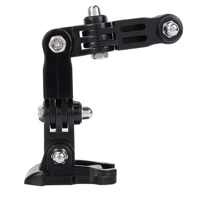 Kit de fixation mentonnière pour casque de moto compatible GoPro Hero 13 12 11 10 9 8 7 et DJI Action 6 5 Pro – Accessoires pour caméra