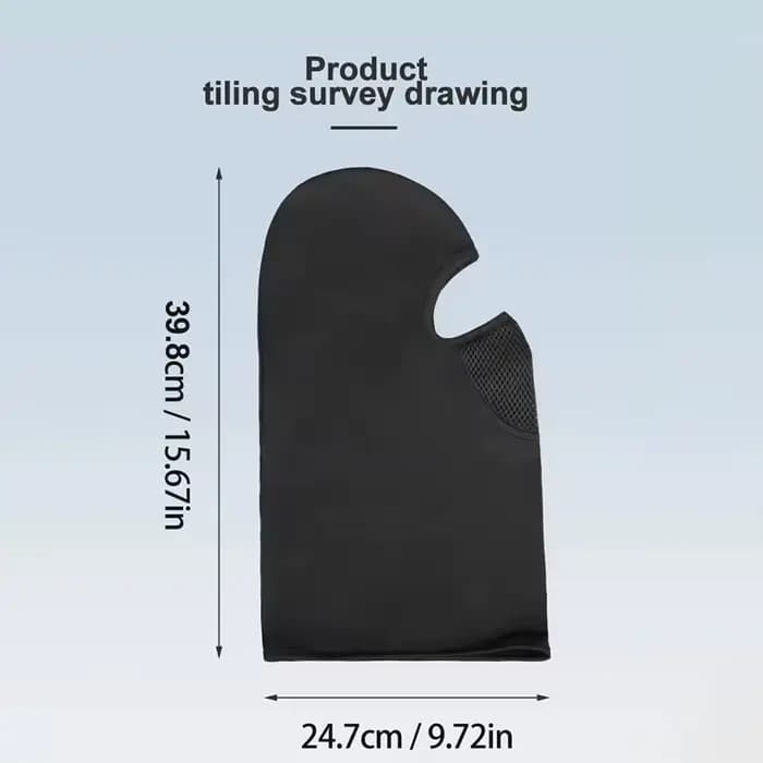 Masque de Protection contre le vent et la chaleur pour Moto