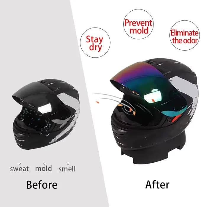Support de casque multifonctionnel universel pour moto