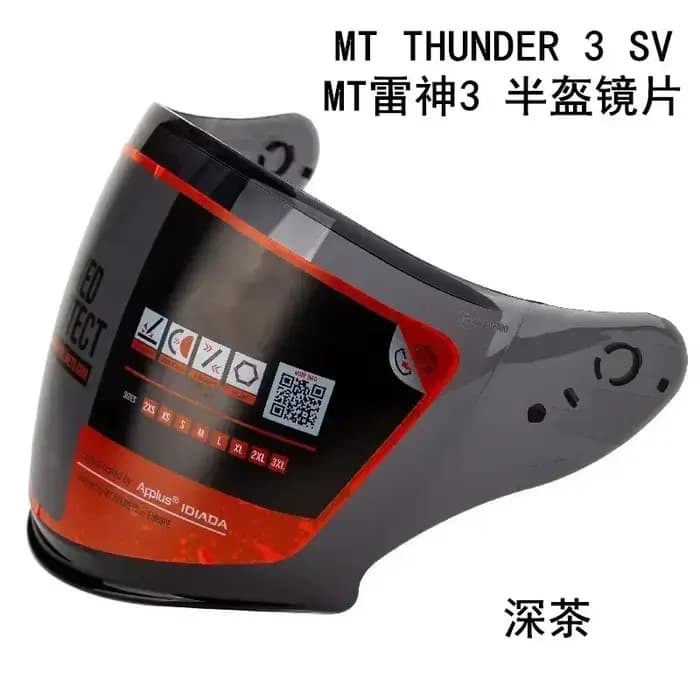 Visière de casque de Moto pour MT THUNDER 3 SV AVENUE SV JET-XPERT