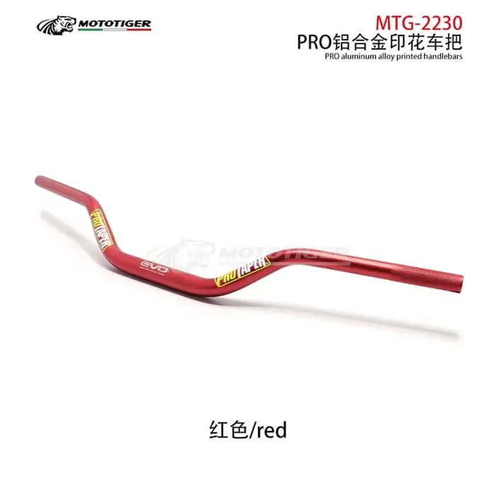 Guidon de moto en alliage d'aluminium