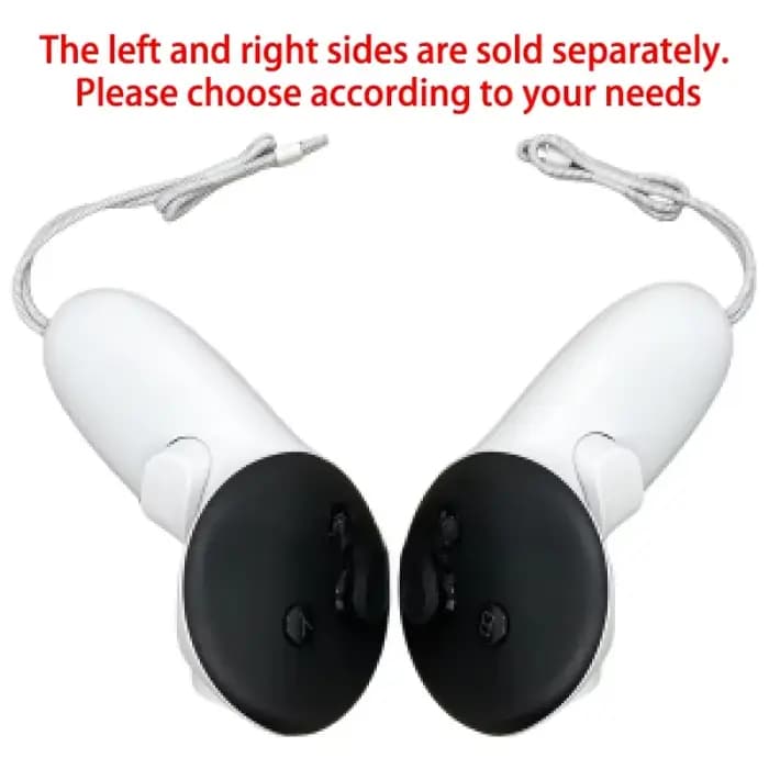 Pièce de rechange originale pour manette tactile VR, compatible avec le casque de réalité virtuelle Meta Quest 3 Quest 3S, commande gauche/droite unique.