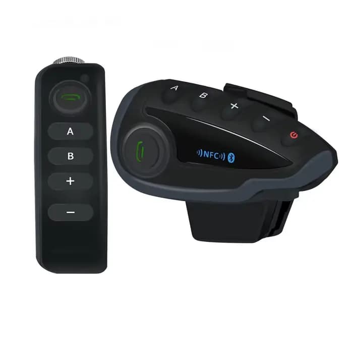 Casque d'interphone compatible Bluetooth V8 pour 5 coureurs