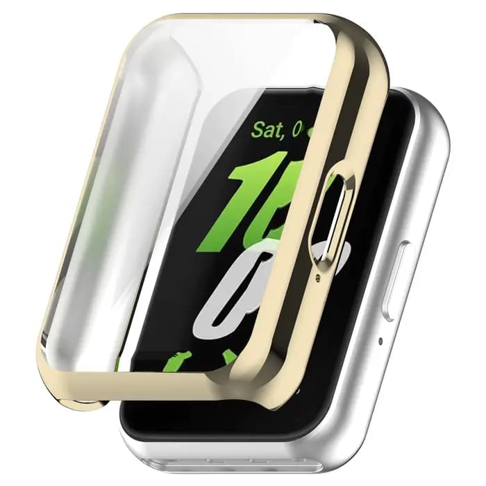Étui de protection complet pour Samsung Galaxy fit 3 SM-R390, accessoires de remplacement, étuis à cadre, protection d'écran en TPU 360