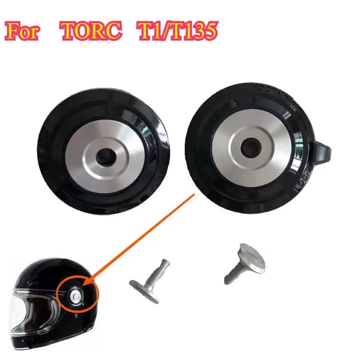 TORC casque de moto Original T1/T135 vis de Base d'objectif