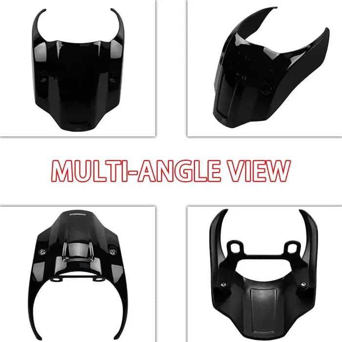Accessoires de moto, couvercle de carénage de phare noir adapté pour Harley Softail Breakout FXBR FXBRS 2018 - 2020 2021 2022 2023