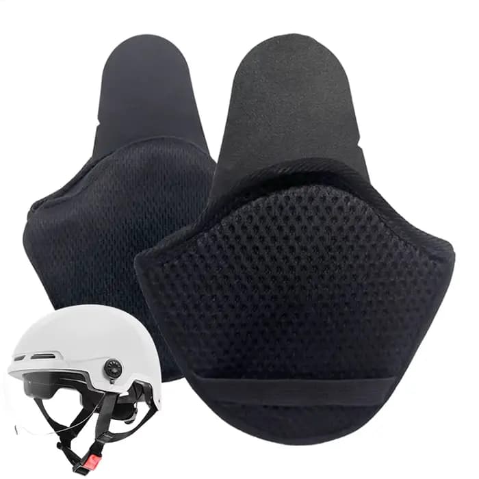 1 paire de cache-oreilles pour casque de moto