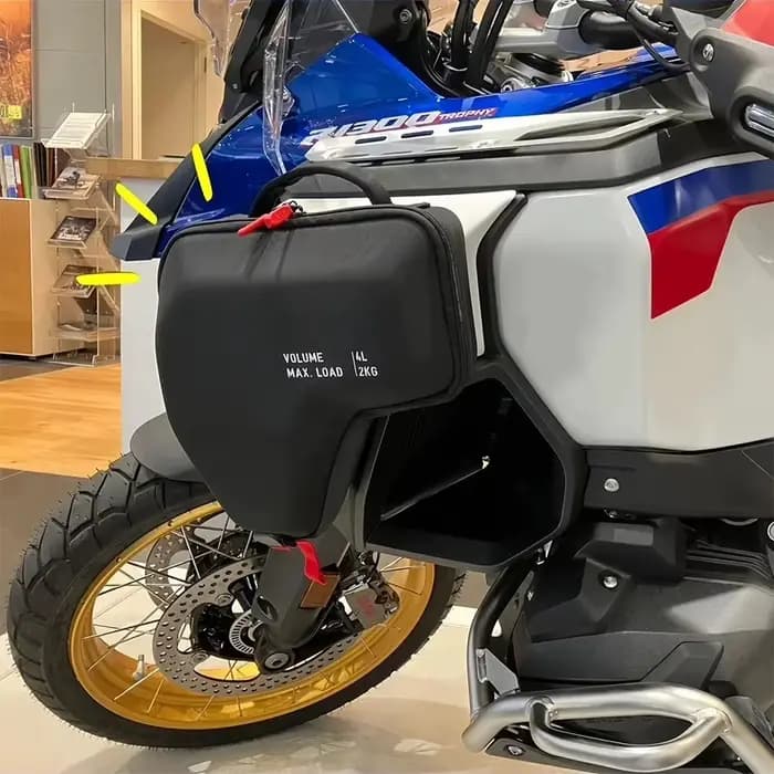Sac de réservoir à verrouillage rapide pour moto