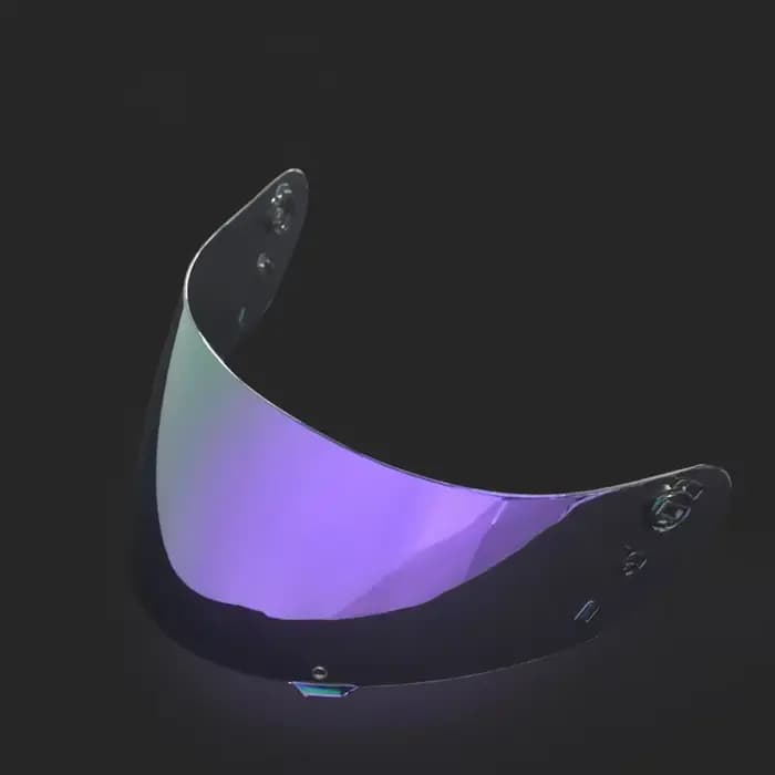 Bouclier optique IBurgos IC-04 airframe Pro Airmada airform casque visière bleu iridium rouge chrocloser moto intégral