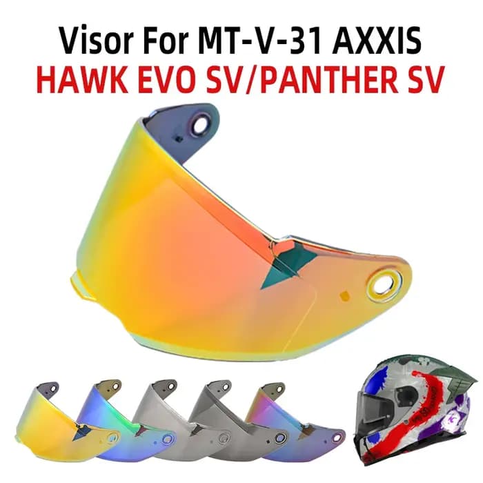 Visière de casque pour MT-V-31 AXXIS HAWK EVO SV PANTHER SV