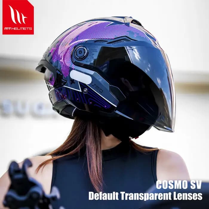 MT casque de moto MT Cosmo SV 3/4