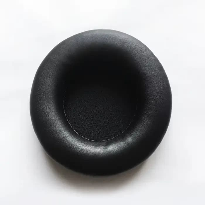 Coussinets d'oreille en mousse de cuir éponge pour casque