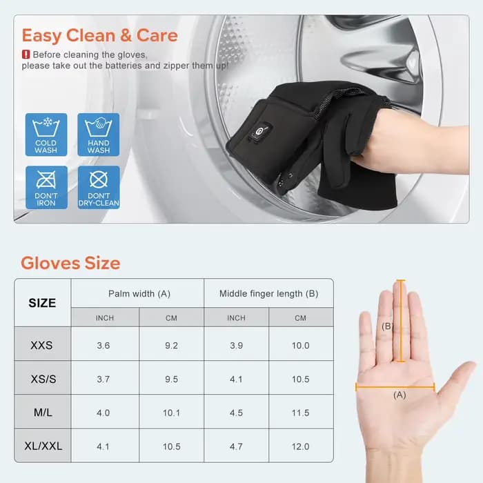 SAVIOR hiver gants chauffants thermiques pour femmes adultes en cuir de chèvre léger batterie Rechargeable main chaude