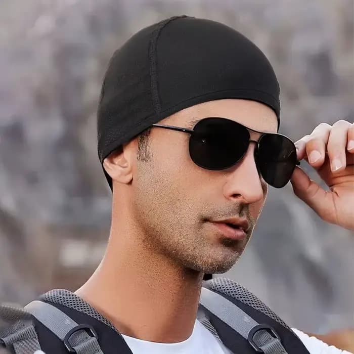 Casquette intérieure de casque de moto