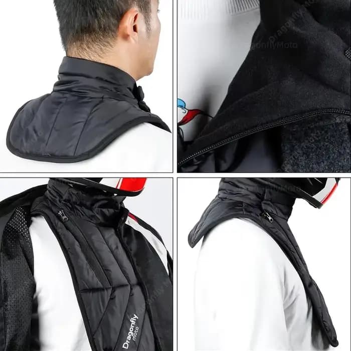 Masque thermique coupe-vent pour moto