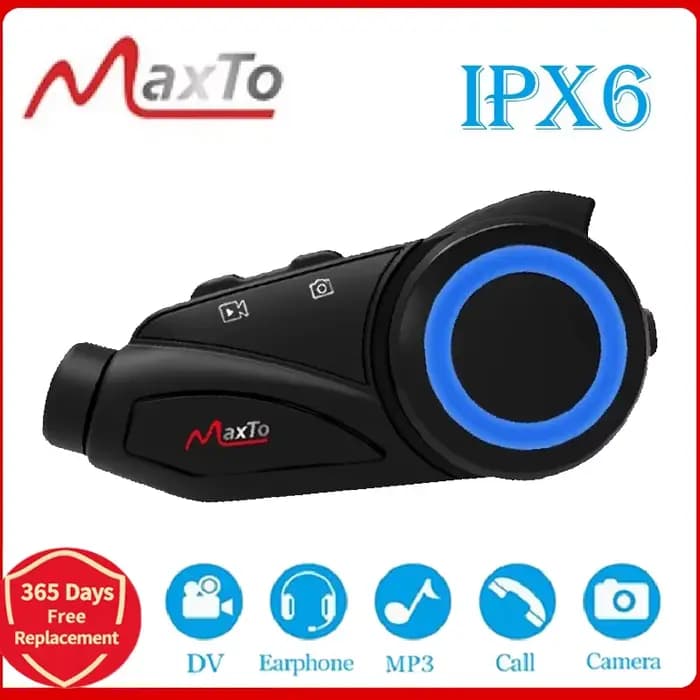 MAXTO M3 casque de moto Bluetooth