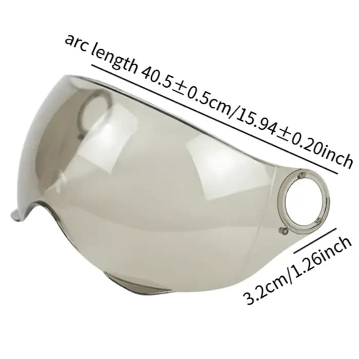 Lentille de visière de casque de moto