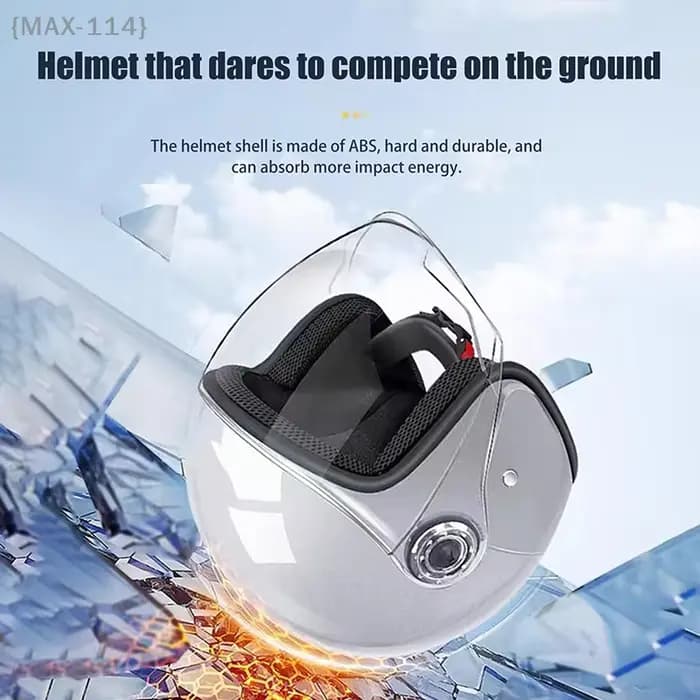Casque d'équitation électrique unisexe (1 pièce)