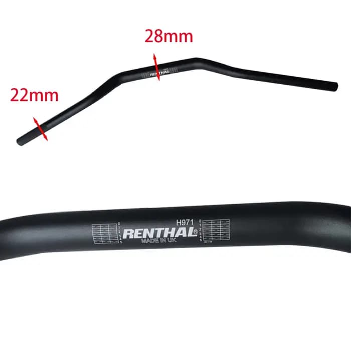 Guidon de moto 22MM 28MM