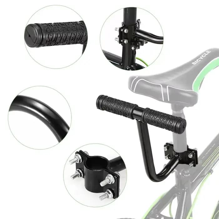 Accessoires de Cycle pièces Bicicleta vélo siège arrière selle enfant avec poignée de dossier accoudoir repose-pieds pédale