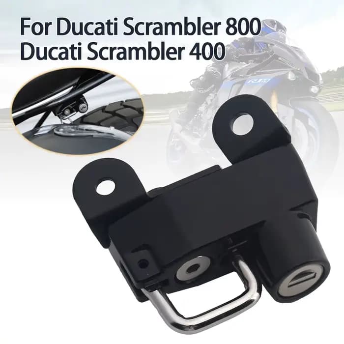 Kit de Verrouillage Antivol pour Casque de Moto