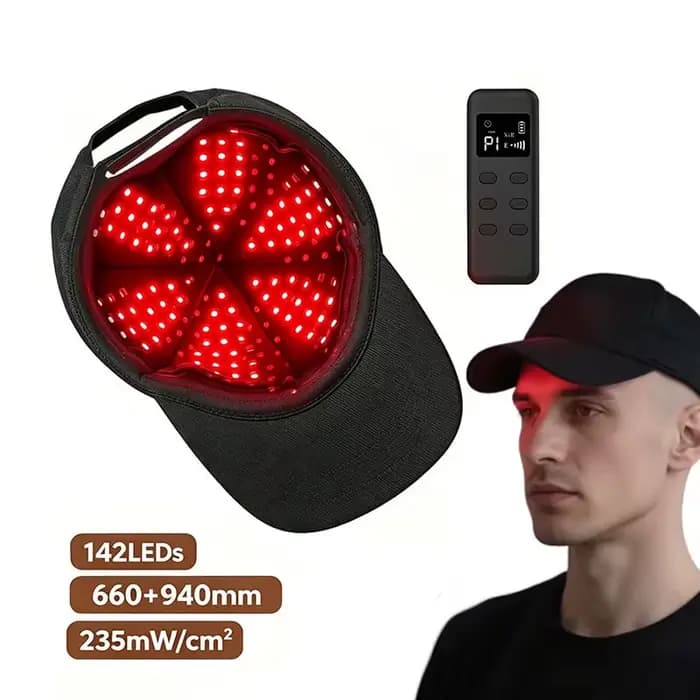 Casque de luminothérapie LED 660nm 940nm pour la repousse des cheveux et le traitement de la perte de cheveux