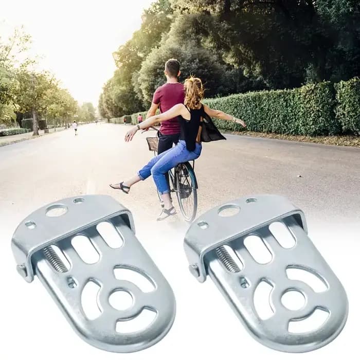 Accessoires de Cycle pièces Bicicleta vélo siège arrière selle enfant avec poignée de dossier accoudoir repose-pieds pédale