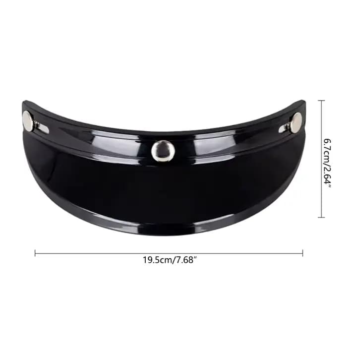 Hurbike-Pare-vent rabattable pour casque