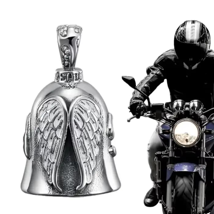 Clochette de moto ange gardien