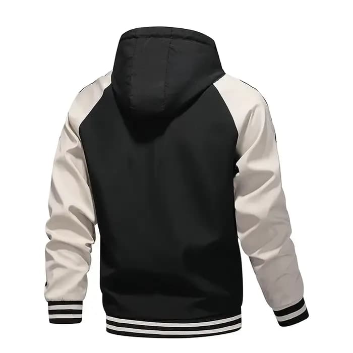 Veste de moto rayée haute performance pour hommes
