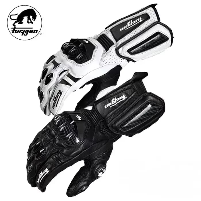 Furygan AFS 10 gants de course de moto en fibre de carbone