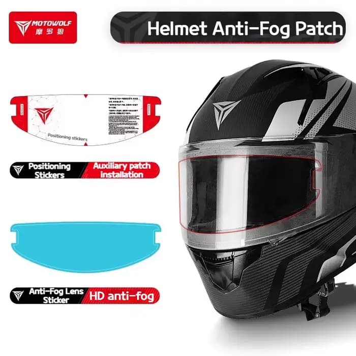 MOTOWOLF – bouclier universel pour casque de moto