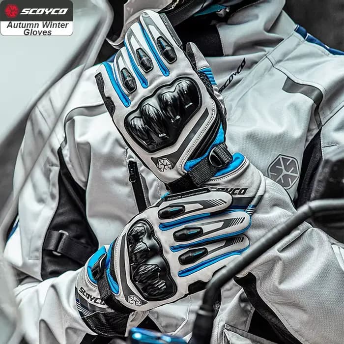 Gants de moto à écran tactile pour hommes et femmes