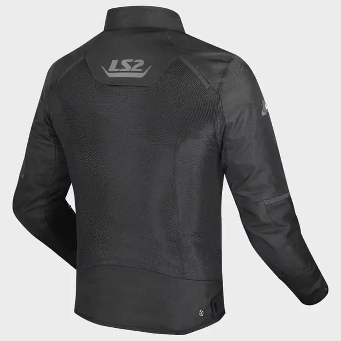 Blouson Moto Ls2 BREEZE Homme Été Noir Homologué CE Chaqueta De Motocicleta Verano 5 Protections LS2 Kurtka