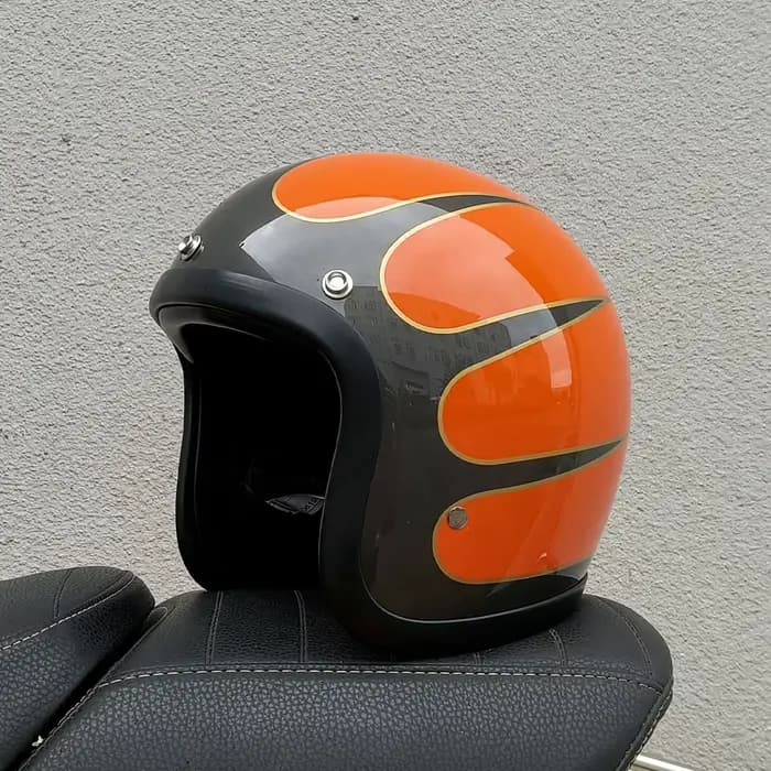 Véritable Vintage TT & COCASCOS mode Moto casque rétro Scooter équitation visage ouvert 3/4 Jet Casco