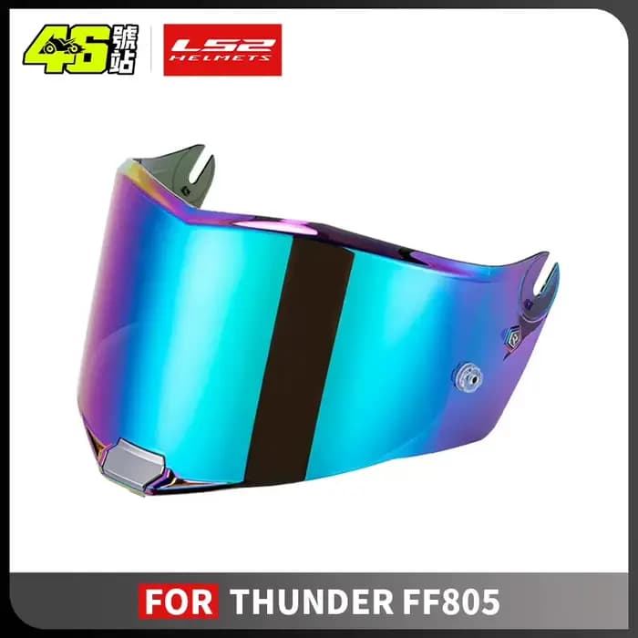 Visière de casque de moto avec lentille dorée transparente